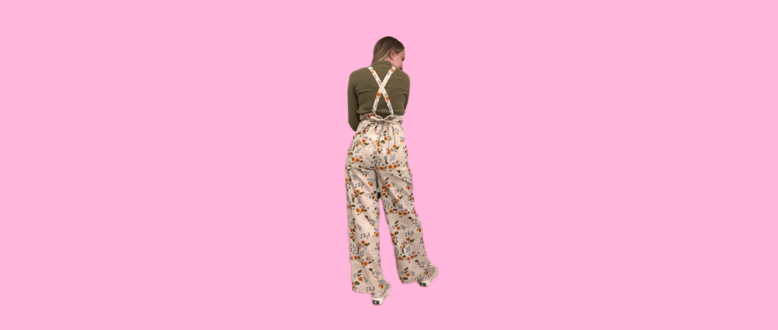 Floral Overalls