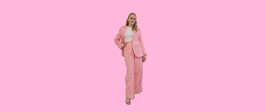 Bubblegum Pink Suit