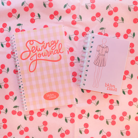 Sewing Journal & Fashion Sketchbook Duo