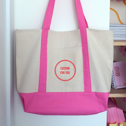 Custom Sew & Tote