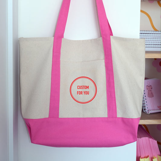 Custom Sew & Tote